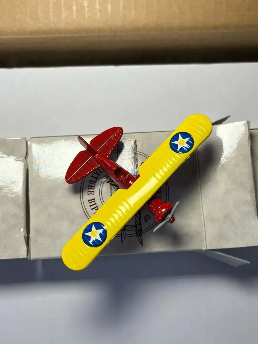 Reader's Digest Collector's Set of 4 Miniature Die-Cast Biplanes